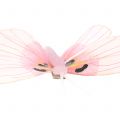 Floristik21 Schmetterling am Clip Rosa 8cm 8St