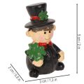 Schornsteinfeger Figur 5cm 6er-Set Polyresin Klebebefestigung Innenbereich | Floristik21.de