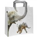 Floristik21 Shopper-Tasche, Einkaufstasche B39,5cm Tasche Elefant