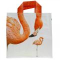 Floristik21 Shopper-Tasche, Einkaufstasche B39,5cm Flamingo Tasche