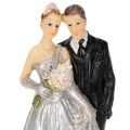 Silberhochzeitspaar 10cm