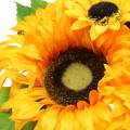 Floristik21 Deko-Strauß Sonnenblumen Bund Gelb 30cm