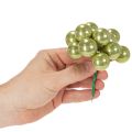 Mini Weihnachtskugeln am Draht 25mm Bunt 140 Stück aus Glas | Floristik21.de