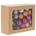 Mini-Weihnachtskugeln Glas