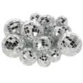 Floristik21 Dekorations-Spiegelkugeln Glas Silber 2–4 cm 50 Stück
