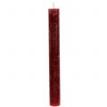 Floristik21 Stabkerzen durchgefärbt Dunkelrot 34mm x 300mm 4St