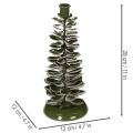Kerzenhalter Metall Tannenbaum-Form Grün 28cm Innenbereich | Floristik21.de