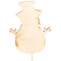 Holzstecker Schneemann 31cm