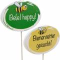 Floristik21 Gartenstecker „Bienenretter“ Frühlingsdeko Sommerdeko 20St