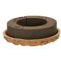 OASIS® Renewal® Floral Foam Biolit® Steckschaumring mit Schale, 17 cm, 2 Stück | Floristik21.de