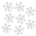 Floristik21 Streudeko Schneeflocken weiß 3,5cm 120St