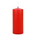 Floristik21 Stumpenkerzen Rote Adventskerzen Kerzen Rot 120/50mm 24St