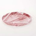 Deko-Tablett Metall Rot 27cm
