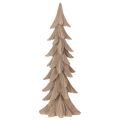 Deko Tannenbaum Kunststoff Braun beflockt 44cm Tischdeko Innenbereich | Floristik21.de