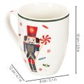 Tasse Keramik 10cm Nussknacker Zuckerstange 2er-Set | Floristik21.de