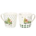 Kaffeetassen Set Keramik 10cm