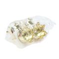 Teelichthalter Krone Gold Ø4,8cm 4St | Floristik21.de