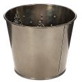 Metall Übertopf mit