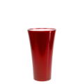 Floristik21 Vase „Fizzy“ Ø13,5cm H20cm Rot, 1St
