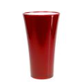 Floristik21 Vase „Fizzy“ Ø20cm H35cm Rot, 1St