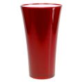 Floristik21 Vase „Fizzy“ Ø28,5cm H45cm Rot, 1St