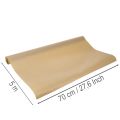 Wachspapier Rolle Braun 70 cm x 5 m für Floristik und Lebensmittelverpackung | Floristik21.de