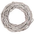 Floristik21 Weidenkranz aus geweißten Zweigen, 40 cm Durchmesser