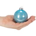 Weihnachtskugel-Set Glas 75mm Bunt 14 Stück Innenbereich | Floristik21.de