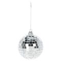 Weihnachtskugel Spiegeloptik 7 cm Silber 6er Set | Floristik21.de