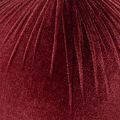 Weihnachtskugel Samt Rot 25cm