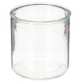 Floristik21 Glaszylinder Vase transparent 10 cm 3er-Set für Innenbereich