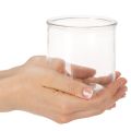 Glaszylinder Vase transparent 10 cm 3er-Set für Innenbereich | Floristik21.de