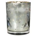 Kerzenglas aus Glas mit