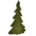 Floristik21 Deko Tanne Tannenbaum beflockt Weihnachtsbaum Grün 60cm