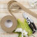 Dekoband Jute Natur 25mm Juteband Geschenkband rustikal 10m | Floristik21.de