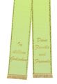 Floristik21 Trauerband bedruckt 125mm x 75cm frühlingsgrün