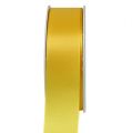 Floristik21 Geschenk- und Dekorationsband 50m Gelb