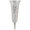 Grabvase Grau Vase zum Stecken mit Calla Motiv H32,5cm | Floristik21.de