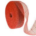 Floristik21 Juteband Rot 5cm 40m