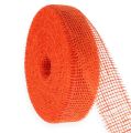 Floristik21 Juteband Orange 5cm 40m