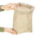 Jutetasche 20×10cm H30cm Geschenktüte | Floristik21.de