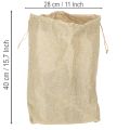 Jutetasche 28×10cm H40cm | Floristik21.de