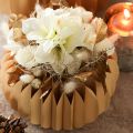 Kunstblume Tigerlilie Weiß 29cm Bund 6 Stück für Innenbereich | Floristik21.de