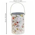 Pflanzkübel Vintage Deko Metalleimer Ø18/15/12cm 3er-Set | Floristik21.de