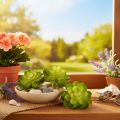 Künstliche Sukkulente Grün, 10 cm Höhe, Set aus 4 Stück, Dekoration für Schale oder Vase | Floristik21.de