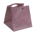 Floristik21 Tasche Plastik Bordeaux sort. 12cm x 12cm 12St