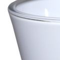 Floristik21 Vase „Fizzy“ Weiß, 1St